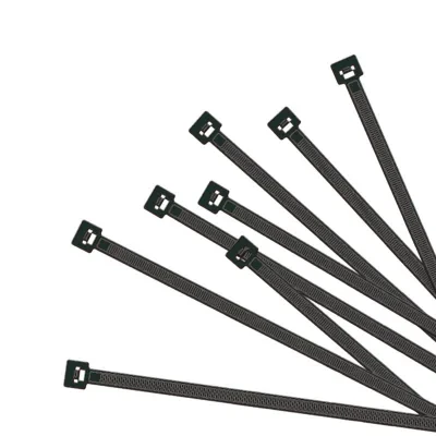 480055 - Kabelbindersett 60 stykk sort