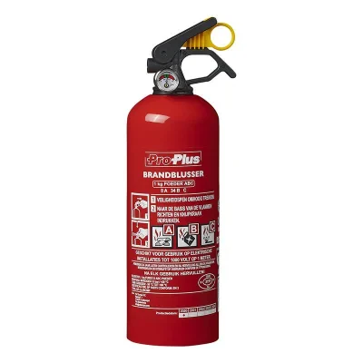 510080NL - Feuerlöscher 1kg ABC Pulver NL + Manometer