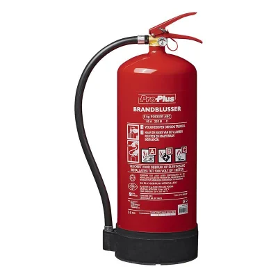 510164NL - Brandsläckare 9 kg ABC-pulver NL + tryckmätare