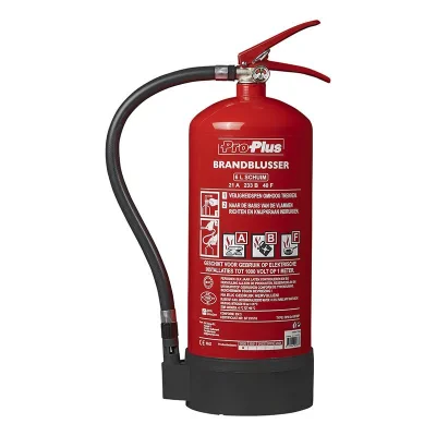 510332NL - Brannslukker 6L AB F skum NL + manometer