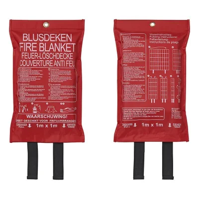 510384 - Brannteppe 100x100cm i nylon pose