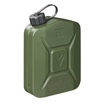 530076 - Jerry can 2L metal green UN-approved