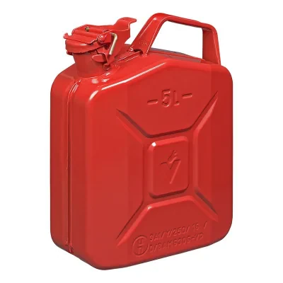 530080RE - Jerry can 5L metal red UN & TüV-approved