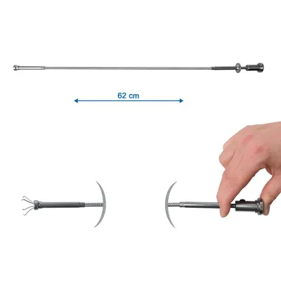 580058 - Flexibel magnetisk pickup med klo och 1LED