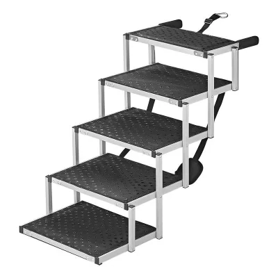 730014V01 - Hundetreppe Aluminium faltbar