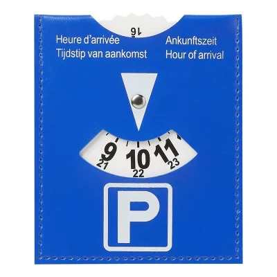 761278 - Pysäköintikiekko polyeteenipussissa