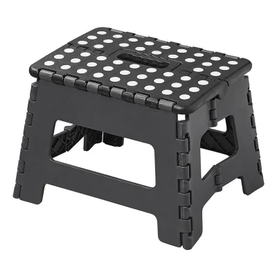 770822 - Steg med sklisikker, plast 29 x 21,5 x 22 cm sammenleggbar