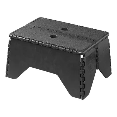 770827 - Gradino M pieghevole con antiscivolo, plastica, 42 x 29,5 x 24 cm