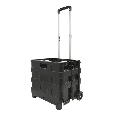 770922 - Folding trolley with foldable crate 25kg
