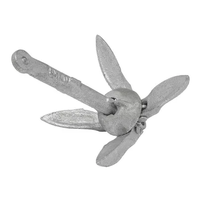 SF_491007 - Folding anchor 0,7 kg, galvanized, egg-shaped head