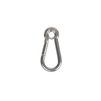 SF_530105 - Carbine hook with eye 50x5mm, A4 RVS AISI 316, 570 daN