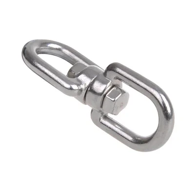 SF_548423 - Swivel shackle 8mm, RVS AISI 316, eye - eye, 2.500 daN