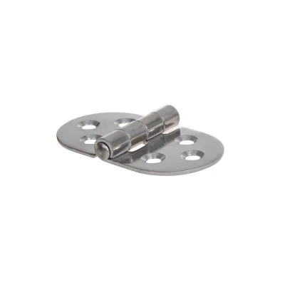 SF_577801 - Scharnier 71x40 mm, V4A RVS AISI 316, 6 loch