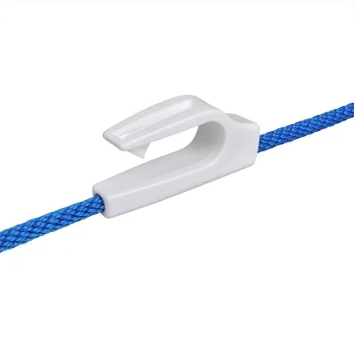 SF_591710 - Fender hook, plastic for railing 20-25mm, white