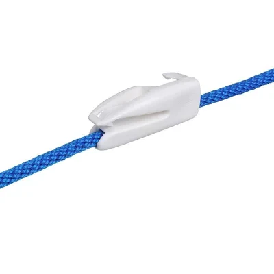 SF_591711 - Fenderfäste, plast, för staketspjäl 6-8mm, vit