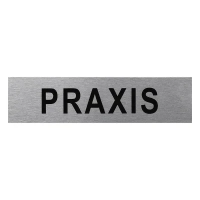 SF_972113 - Aluminium deurbordje " Praxis " 160x40mm