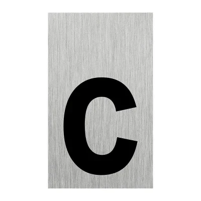 SF_972123 - Aluminium dörrskylt " c " 100x60mm