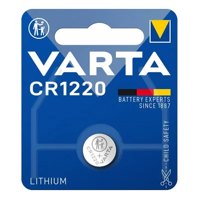 VA_CR1220VA - Varta Lithium knoopcelbatterij CR1220 3V in blister