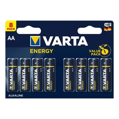 VA_LR06VAENERGYBP8 - Varta Energy Alkaline batteries AA 8 pieces in multi pack