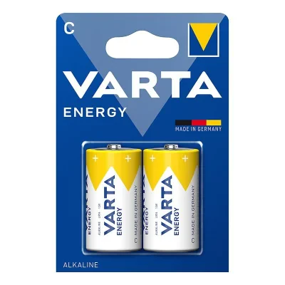 VA_LR14VAENGERGYBP2 - Varta Energy Alkaline batterijen C 2 stuks in blister