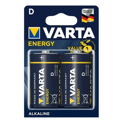 VA_LR20VAENERGYBP2 - Varta Energy alkaliparisto D 2 kpl läpipainopakkauksessa