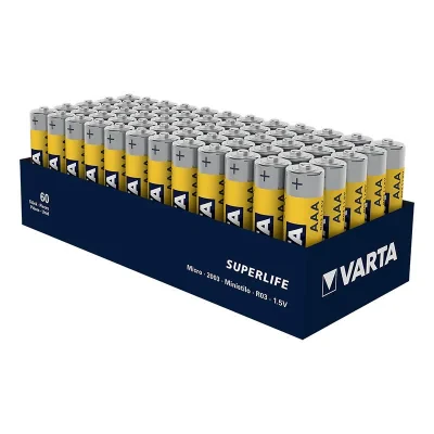 VA_R03VASUPERSP2 - Batterie Superlife Varta AAA 2 pezzi incellofanati