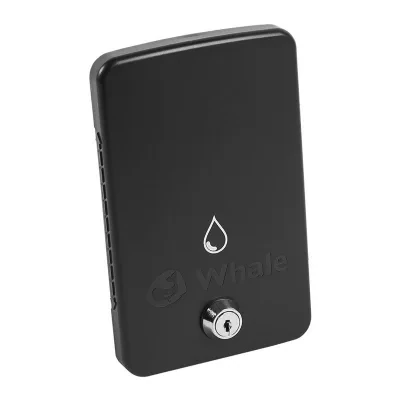 WHALE_AK1455C - Whale Flush-mounted box valve Black with lock