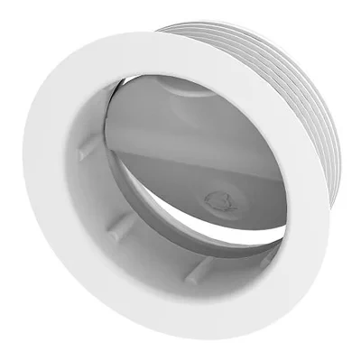 WHALE_DX6521B - Whale air duct adjustable ventilation grille 65 mm white